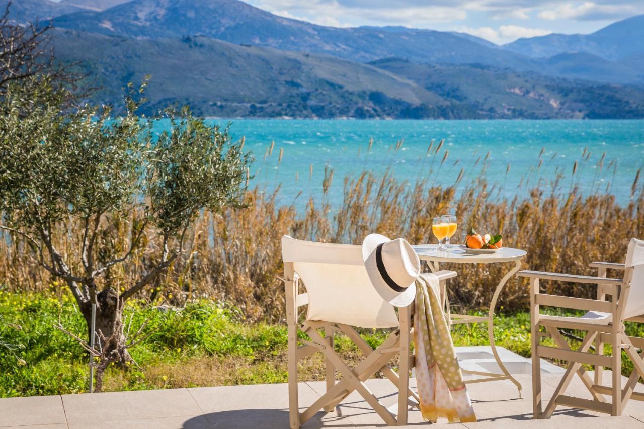 Apollonides Seafront Villa1 Aoede Lixouri Buitenkant foto