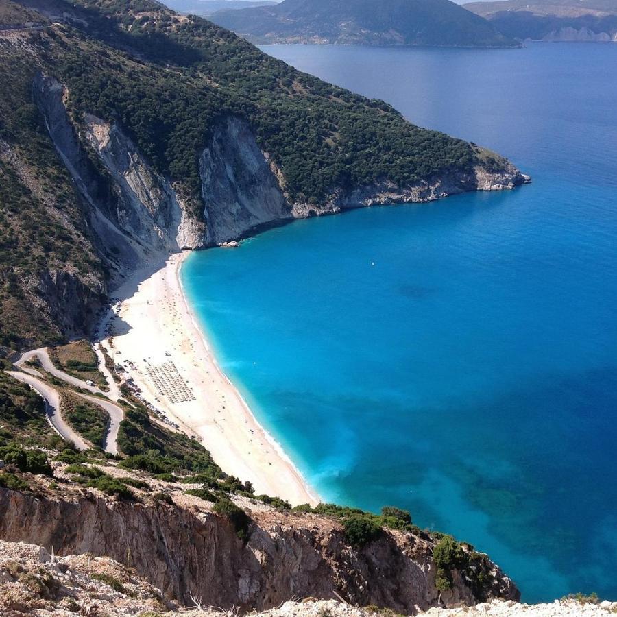 Apollonides Seafront Villa1 Aoede Lixouri Buitenkant foto